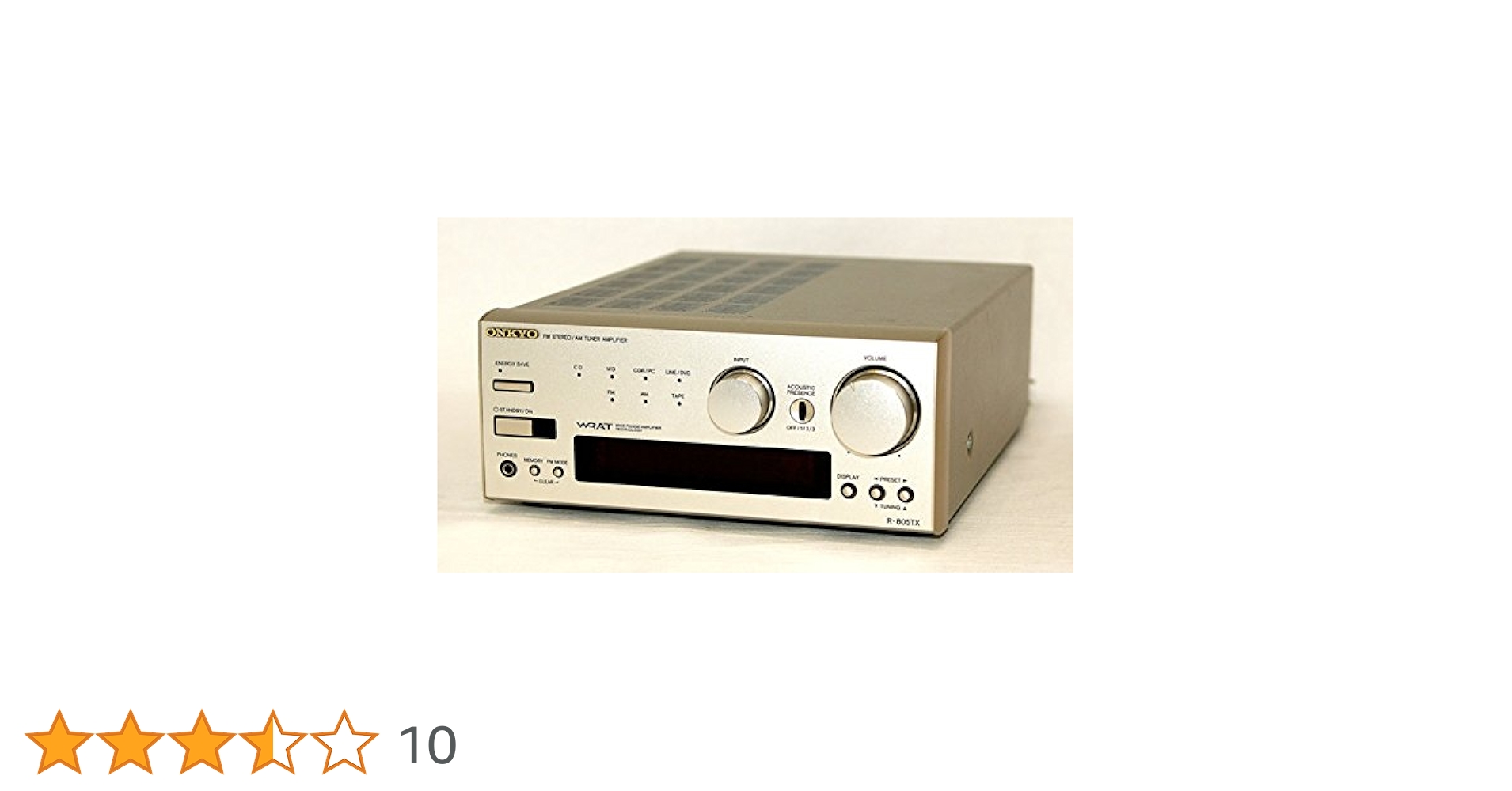 Amazon.co.jp: ONKYO オンキョー R-805TX(S) FM/AMステレオ